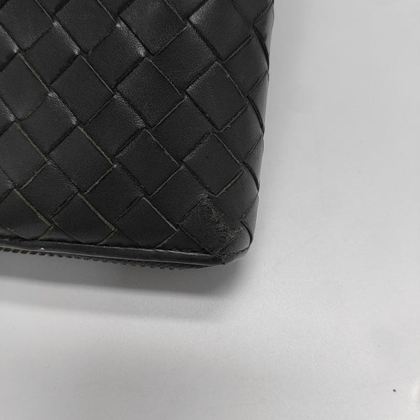 Calfskin Wallet Gray