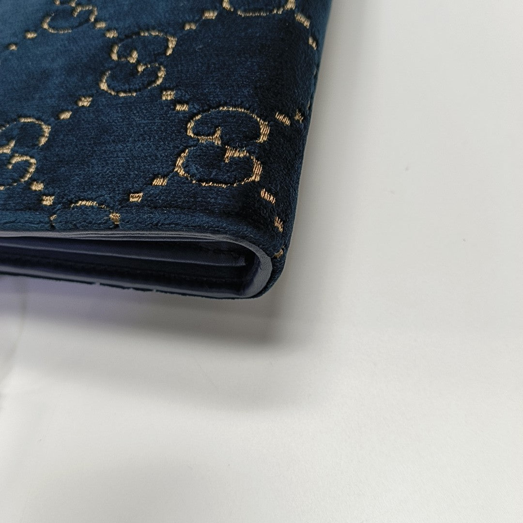 Dionysus Mini Monogram Velvet Blue
