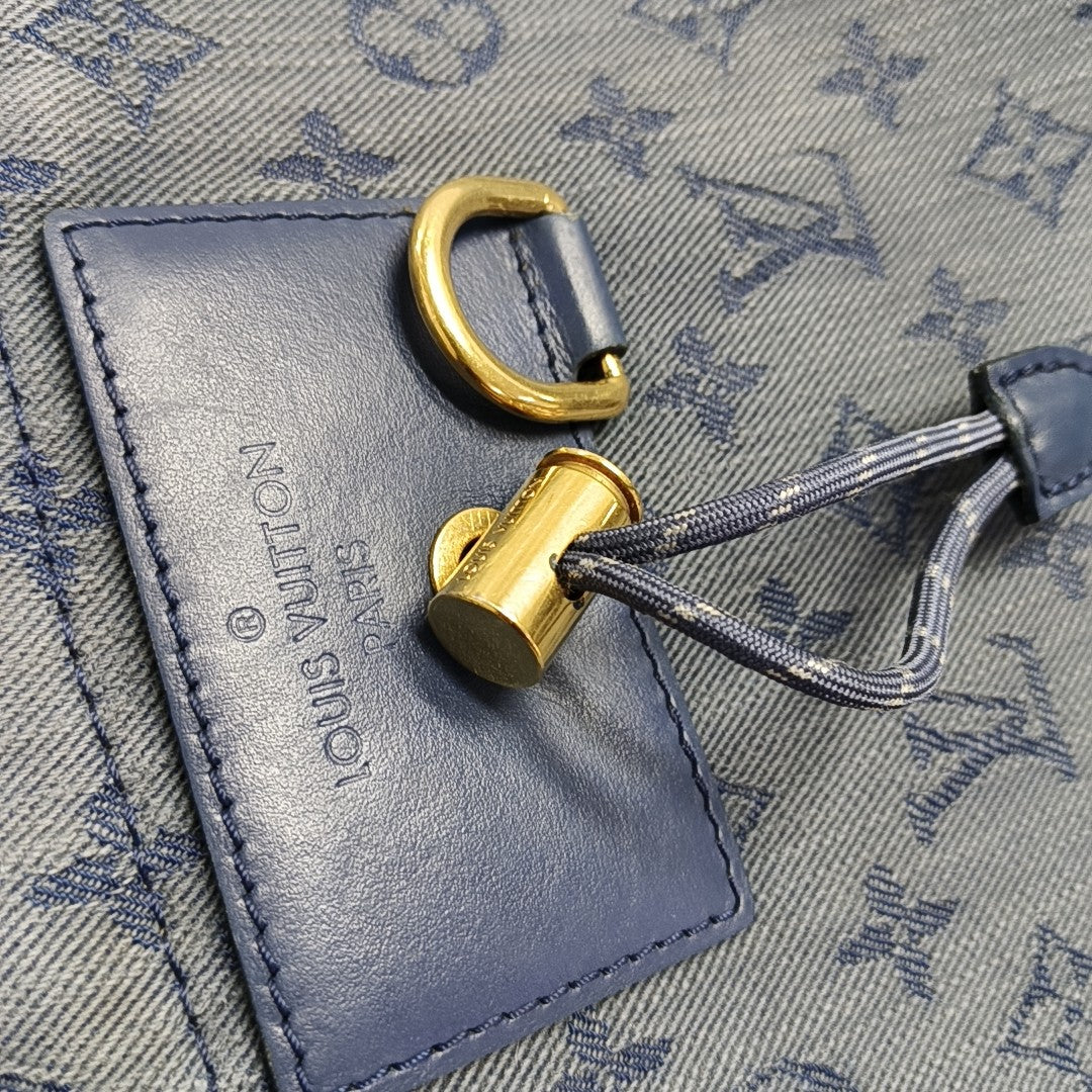 CHALK Monogram Denim Blue