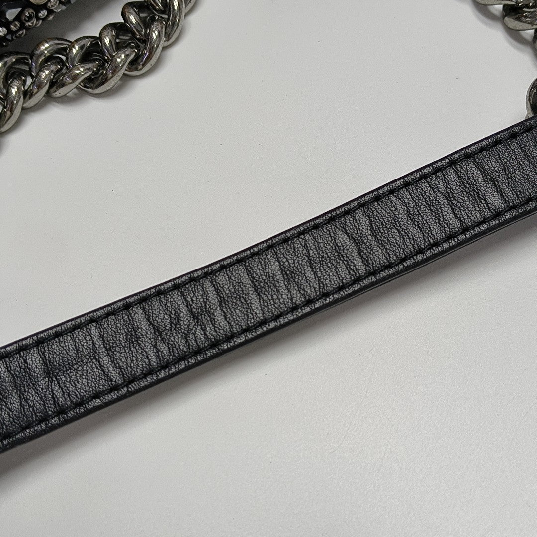 BOY CHANEL Medium Special Material Black