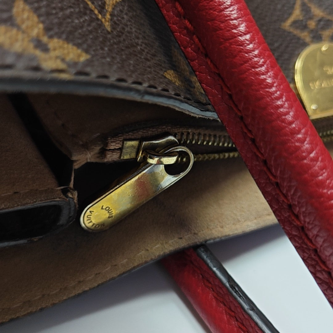 FLANDRIN Monogram Coated Canvas Brown