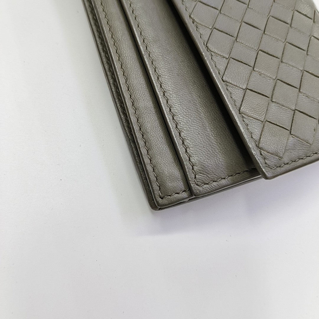 Lambskin Wallet Gray