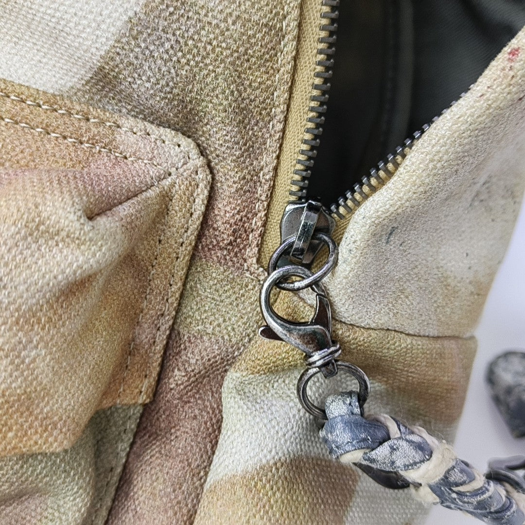 Canvas Backpack Yellow