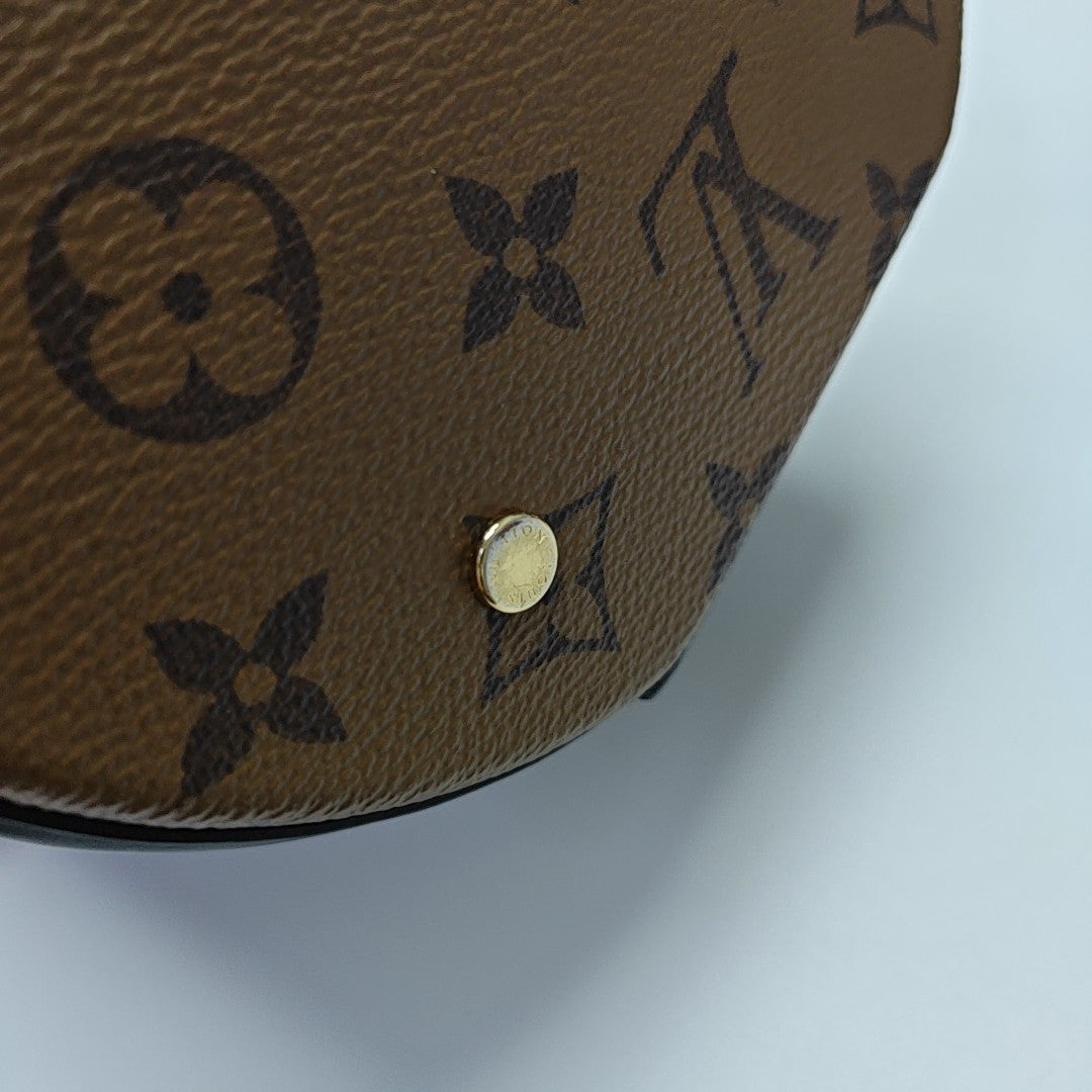 CANNES PM Monogram Coated Canvas Brown