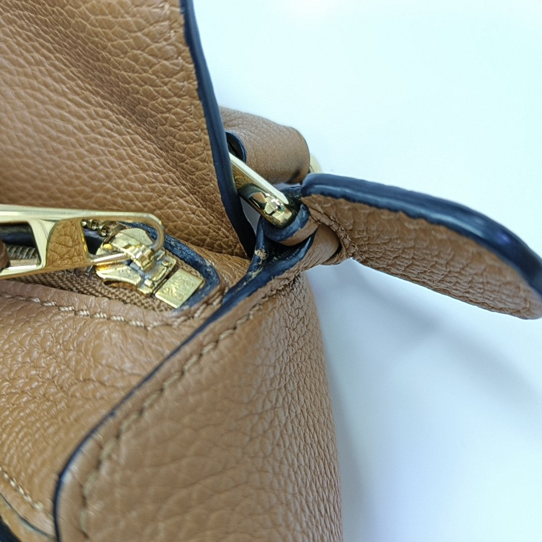 Puzzle Mini Calfskin Brown