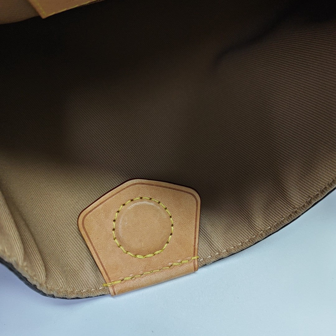 GRACEFUL TPM Monogram Coated Canvas Brown