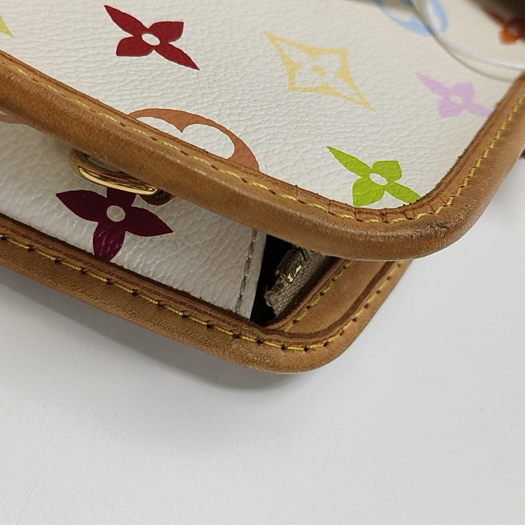 LV × TM SHIRLEY Monogram Coated Canvas White