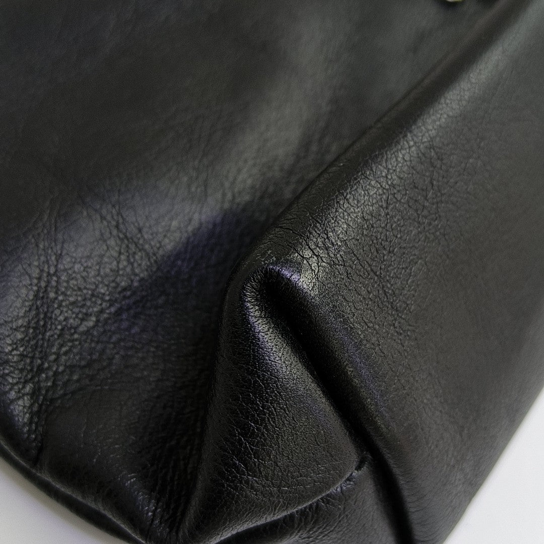 Calfskin Clutch Black
