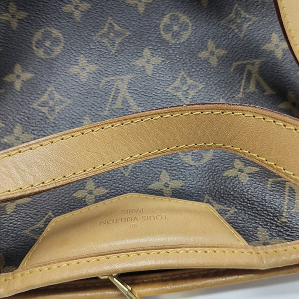 ESTRELA MM Monogram Coated Canvas Brown