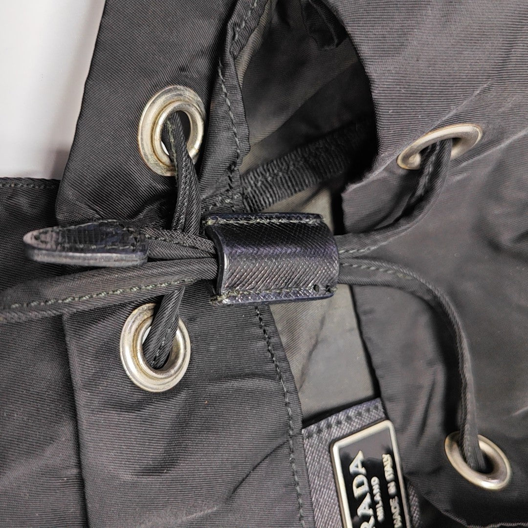 Zainetto Backpack Nylon Black