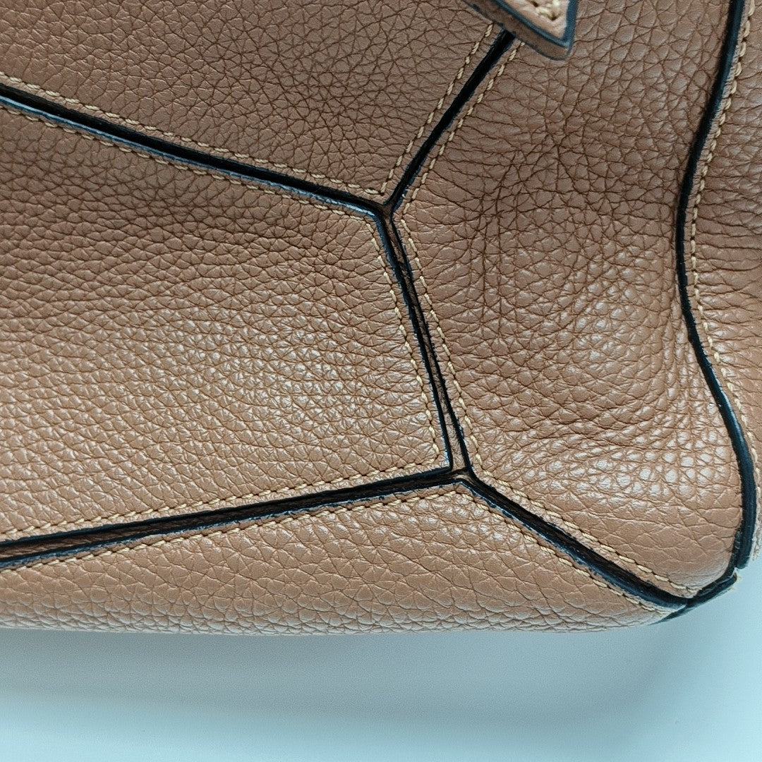 Puzzle Large Calfskin Brown