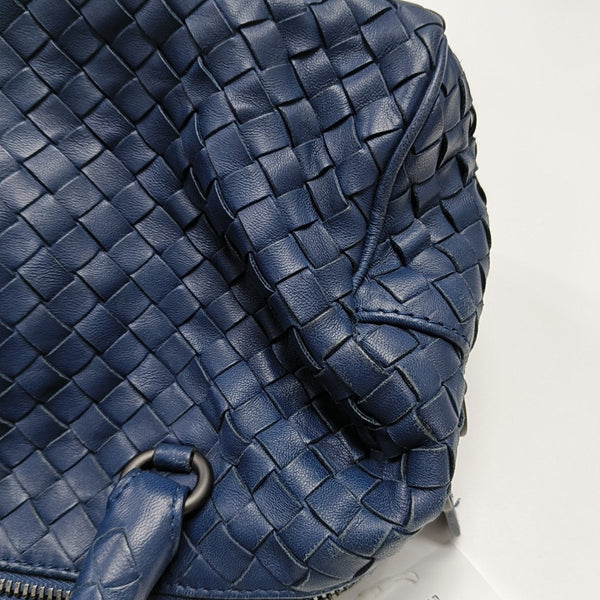 Lambskin Shoulder Bag Blue