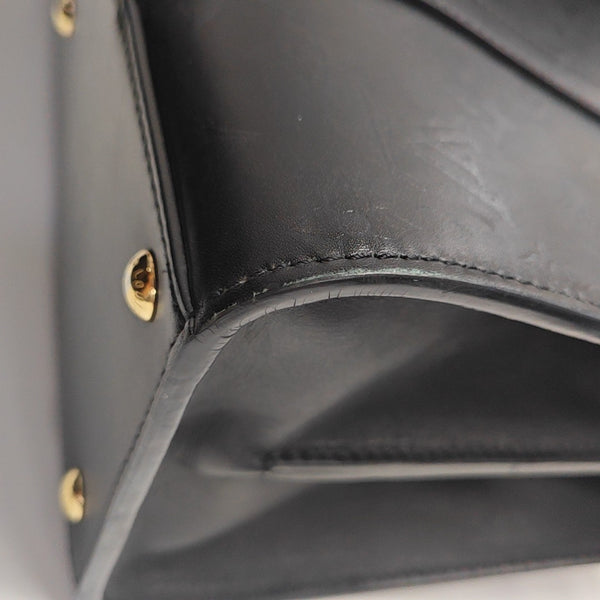VERY MM Monogram Calfskin Black