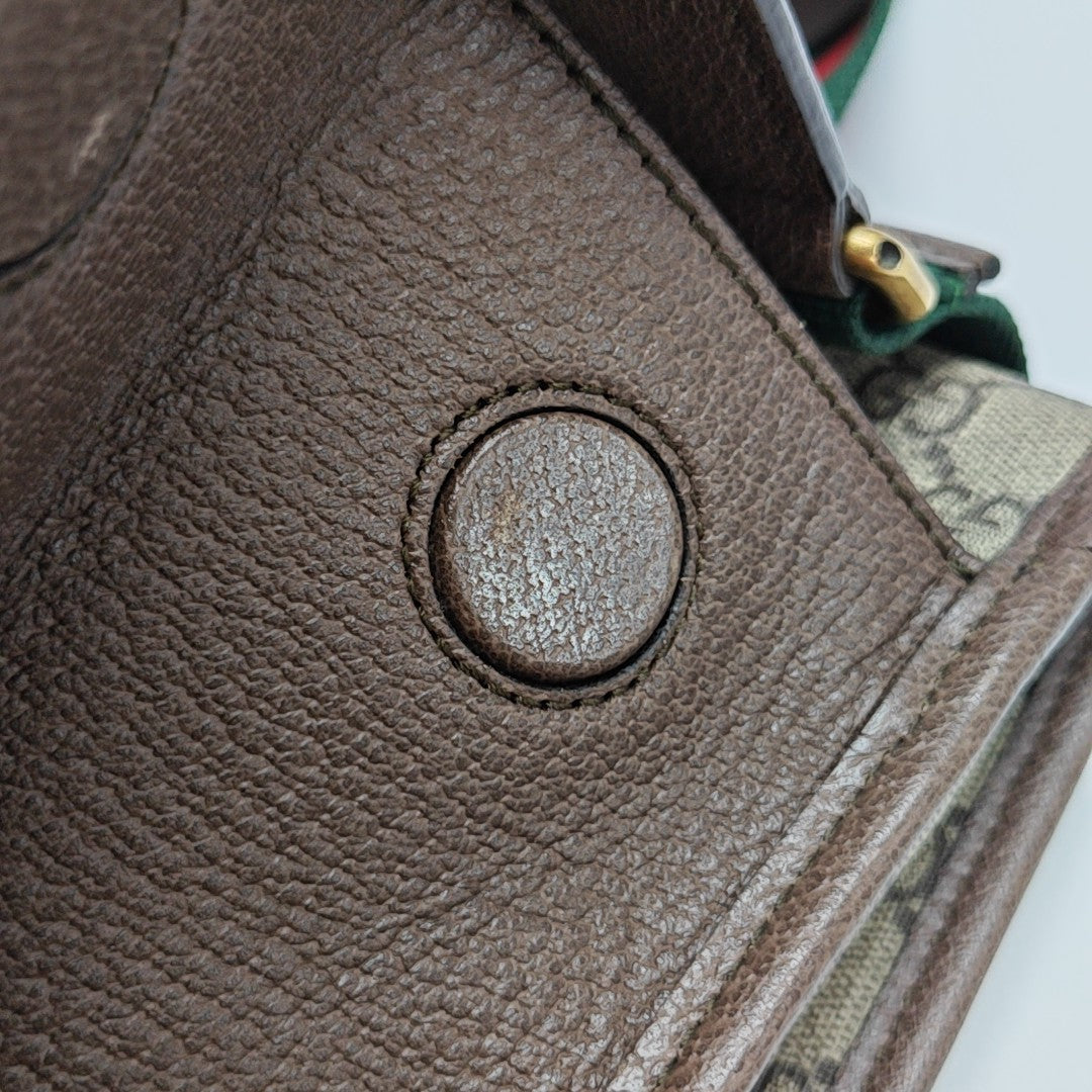Neo Vintage Large Monogram Coated Canvas Brown