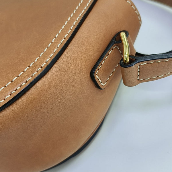 CRÉCY Small Calfskin Brown