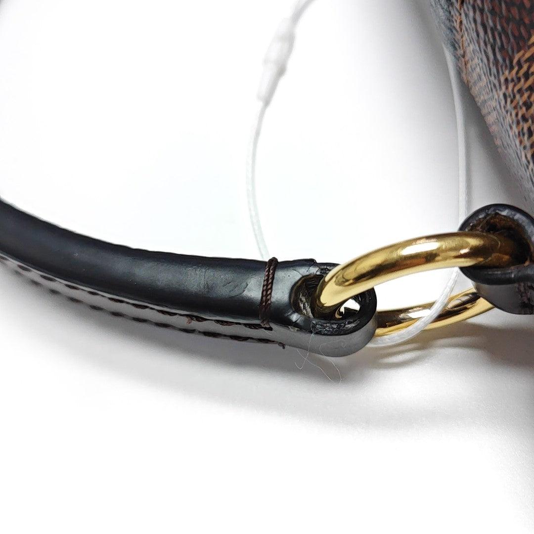 BOND STREET BB Damier Ebene Coated Canvas Brown