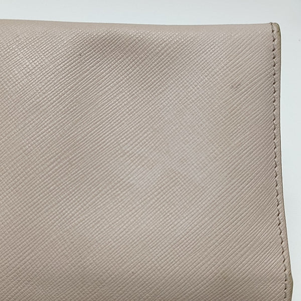 Gancini Calfskin Beige Wallet