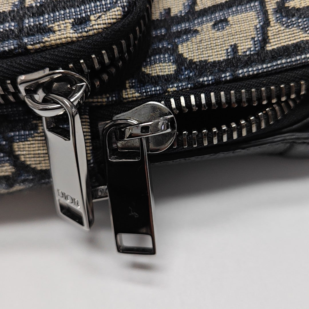 Fabric Shoulder Bag Super Mini Black