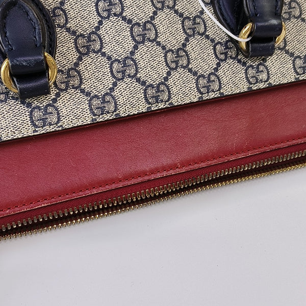 GG Blooms Monogram Coated Canvas Beige