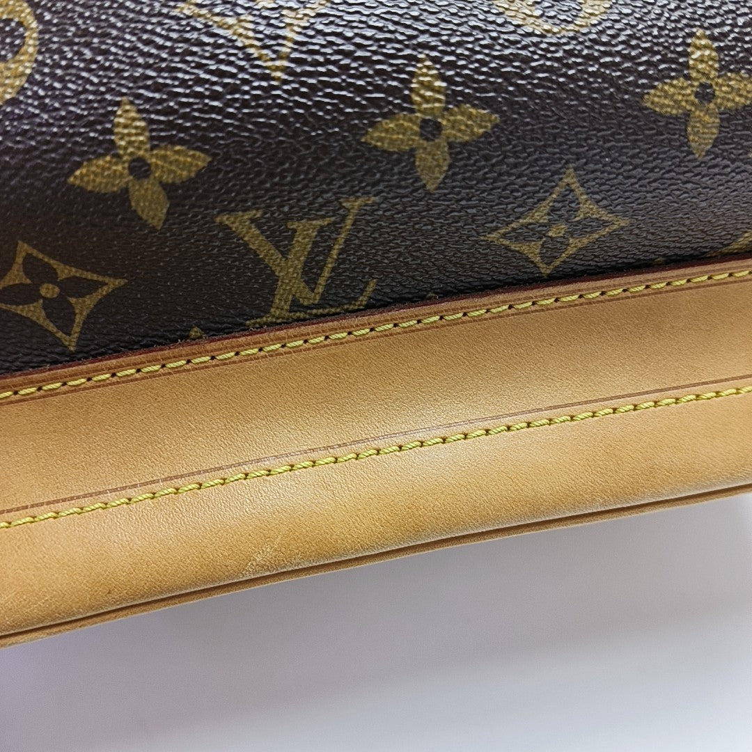NOÉ GM Monogram Coated Canvas Brown