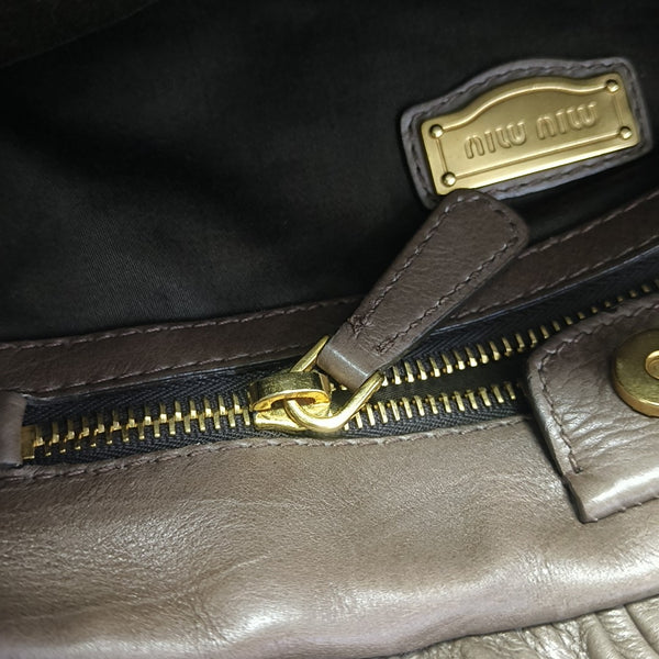 Calfskin Tote Bag Brown