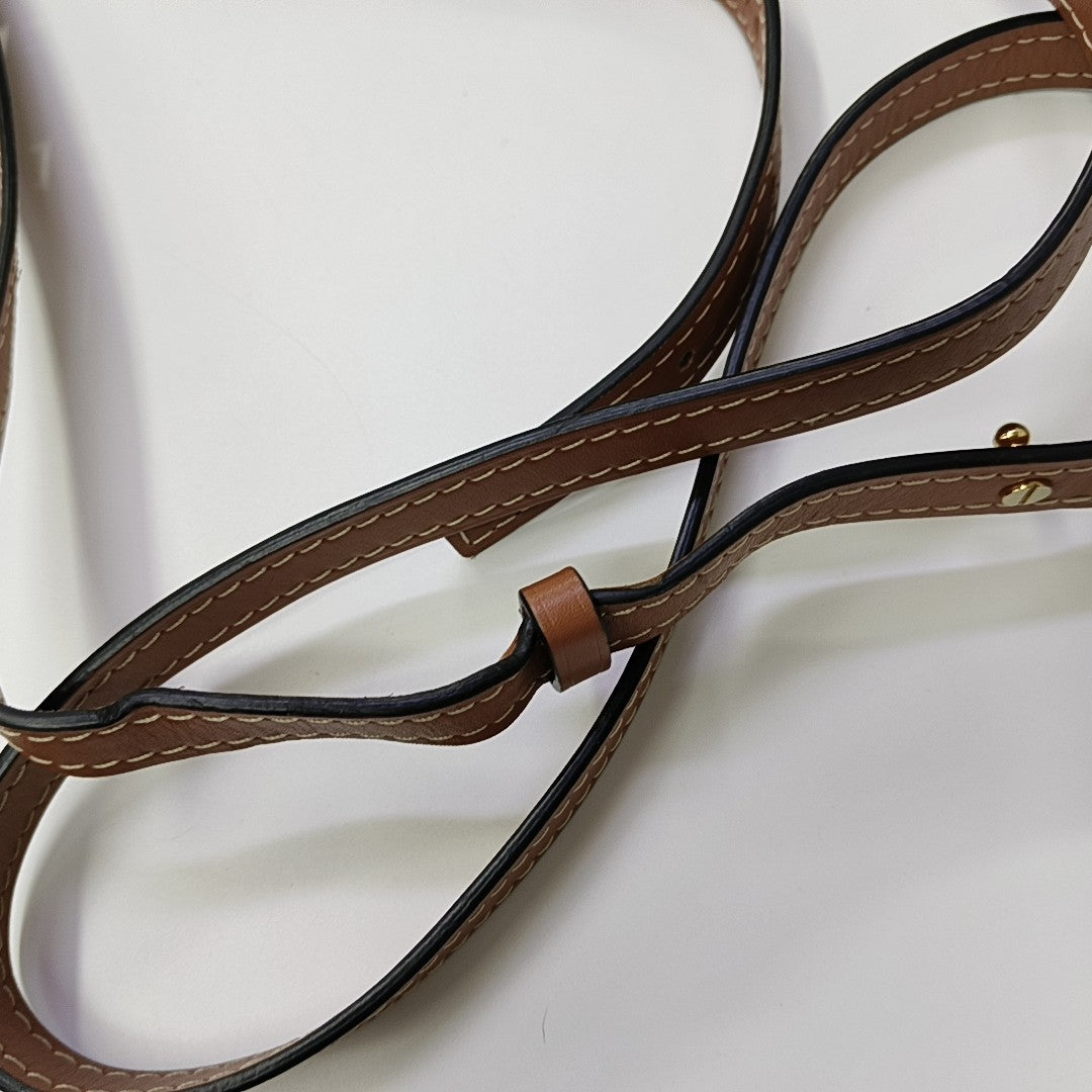Gate Small Calfskin Brown