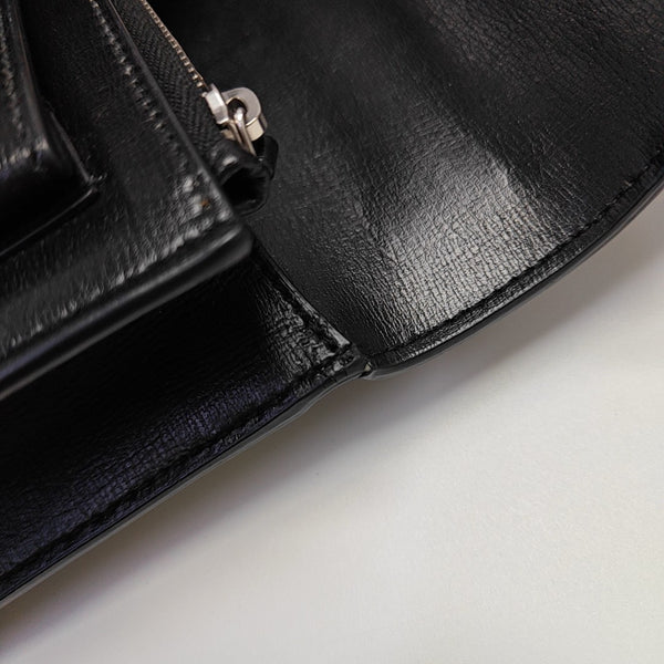SUNSET Mini Calfskin Black