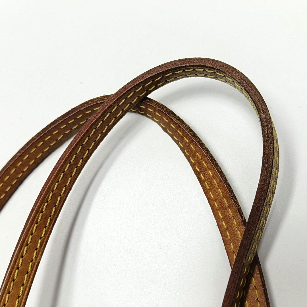 NEVERFULL GM Monogram Coated Canvas Brown