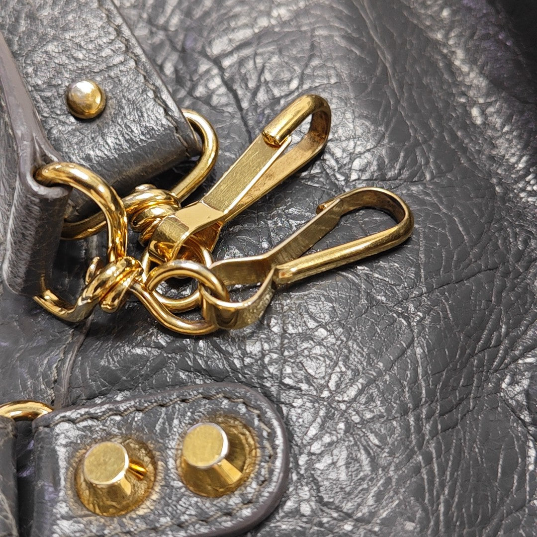 Classic City Mini Lambskin Gray