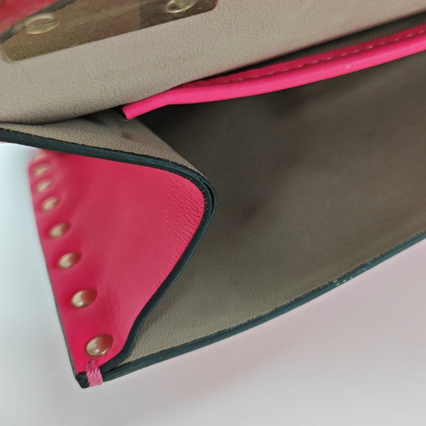 Calfskin Shoulder Bag Red