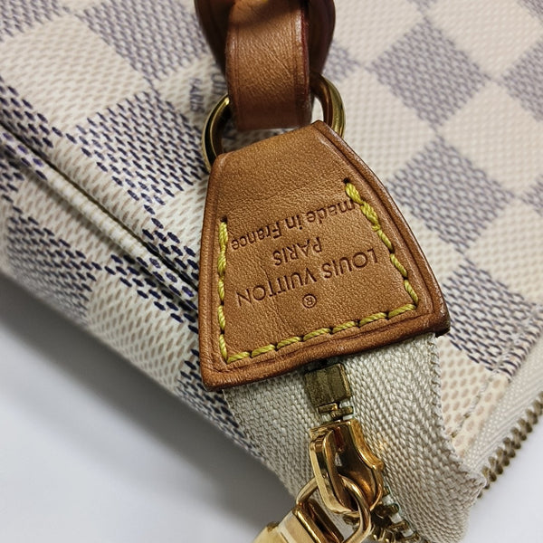 ACCESSOIRES GM Damier Azur Coated Canvas White