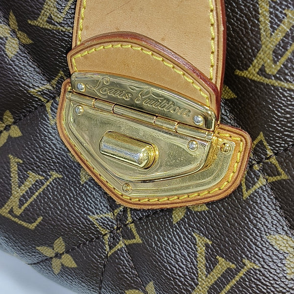 ETOILE CITY PM Monogram Coated Canvas Brown