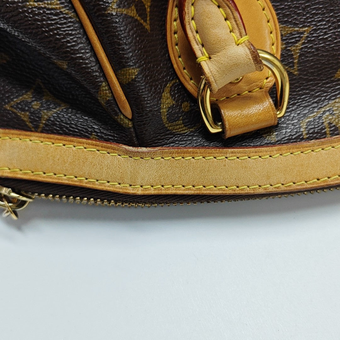 TIVOLI PM Monogram Coated Canvas Brown