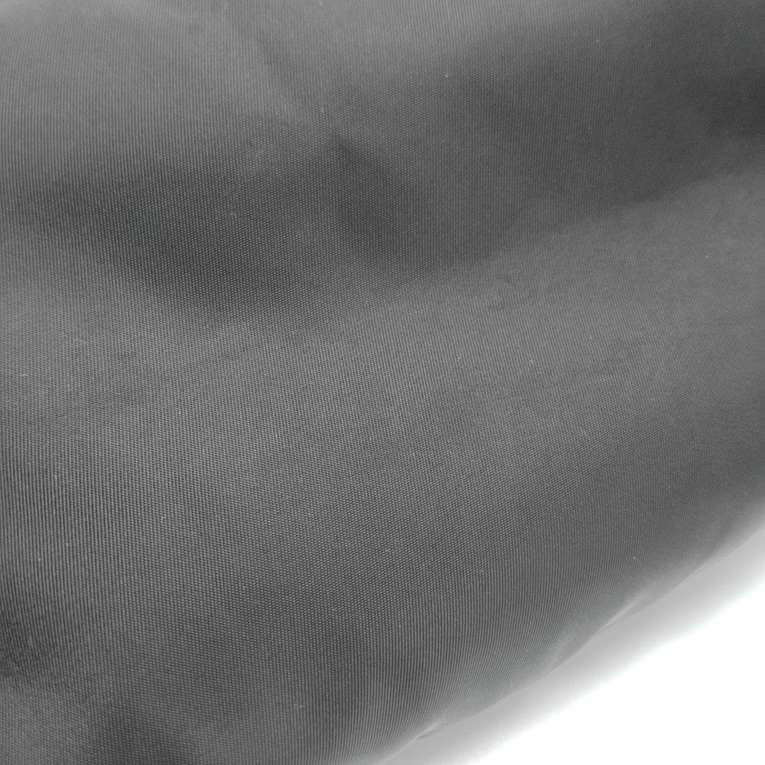 Nylon Top Handle Bag Black