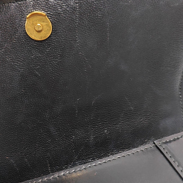 Hourglass S Calfskin Black