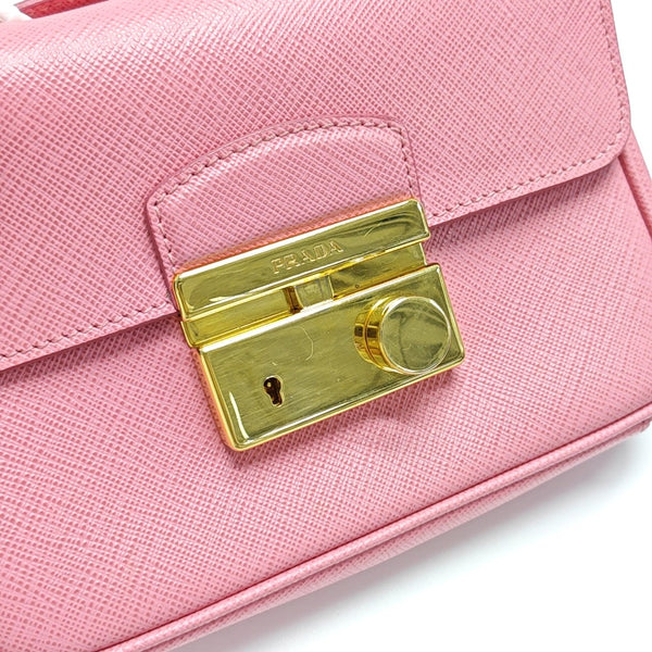 Sound Bag Saffiano Calfskin Pink