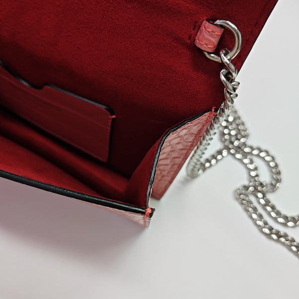 Calfskin Shoulder Bag Pink