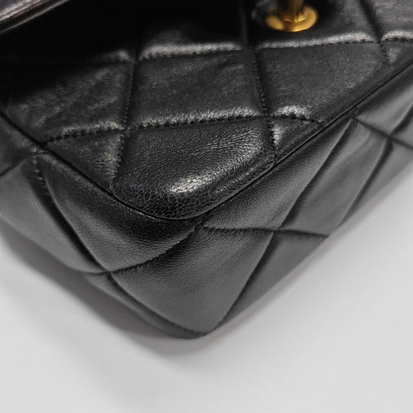 CLASSIC FLAP Mini Quilted Lambskin Black