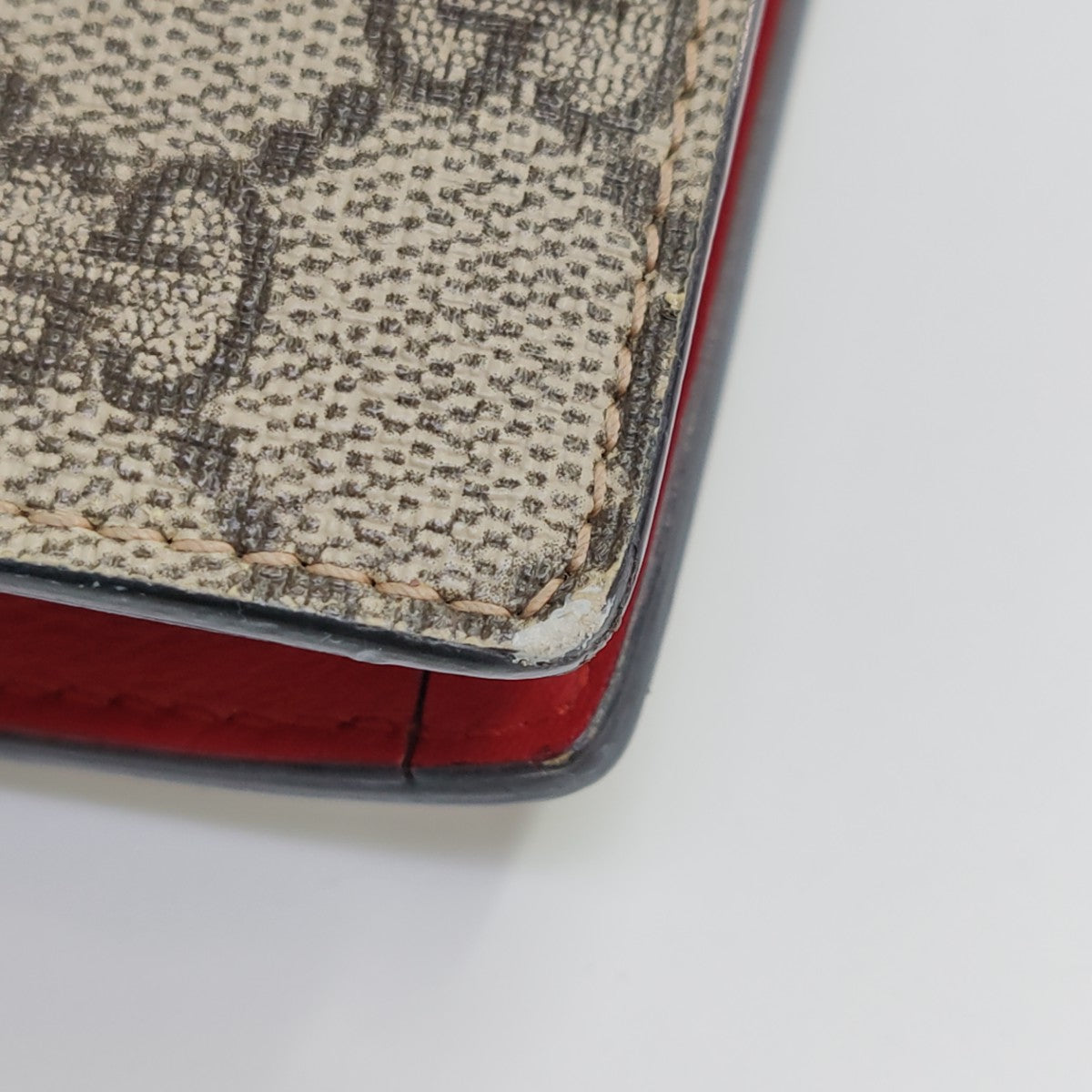 GG Supreme Mini Monogram Coated Canvas Beige