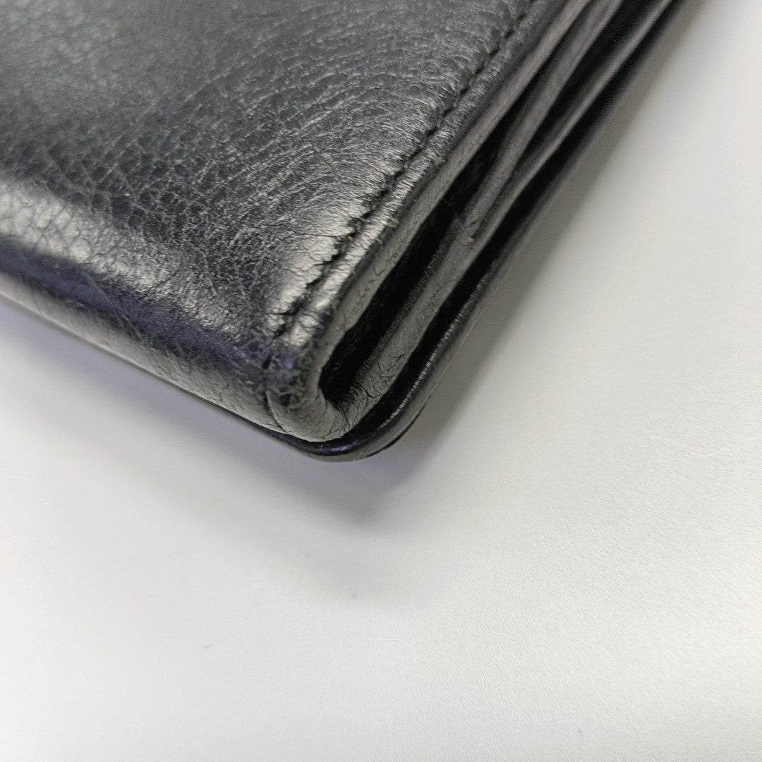 Classic City Lambskin Black Wallet
