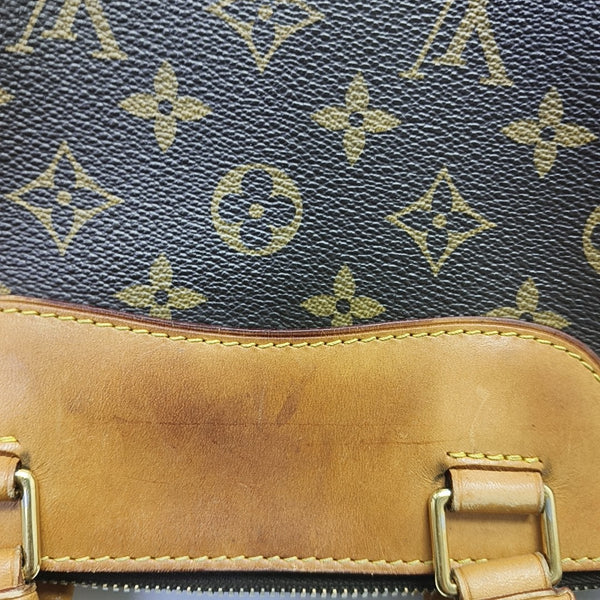 RETIRO NM Monogram Coated Canvas Brown