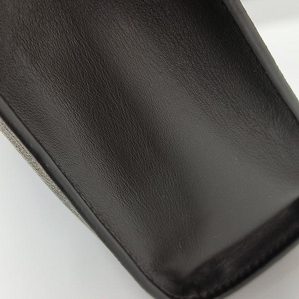 GG Supreme Monogram Coated Canvas Black