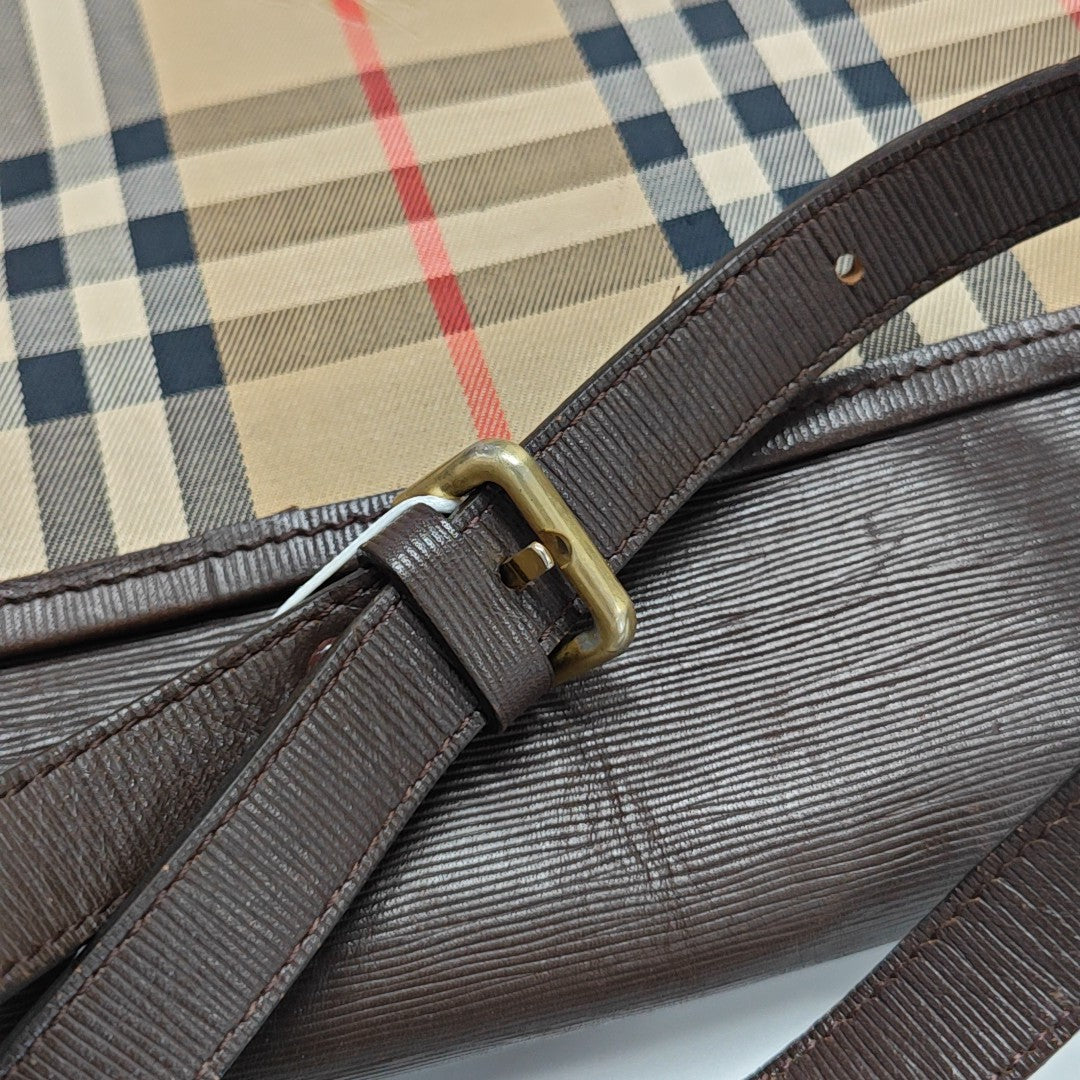 Canvas Shoulder Bag Beige