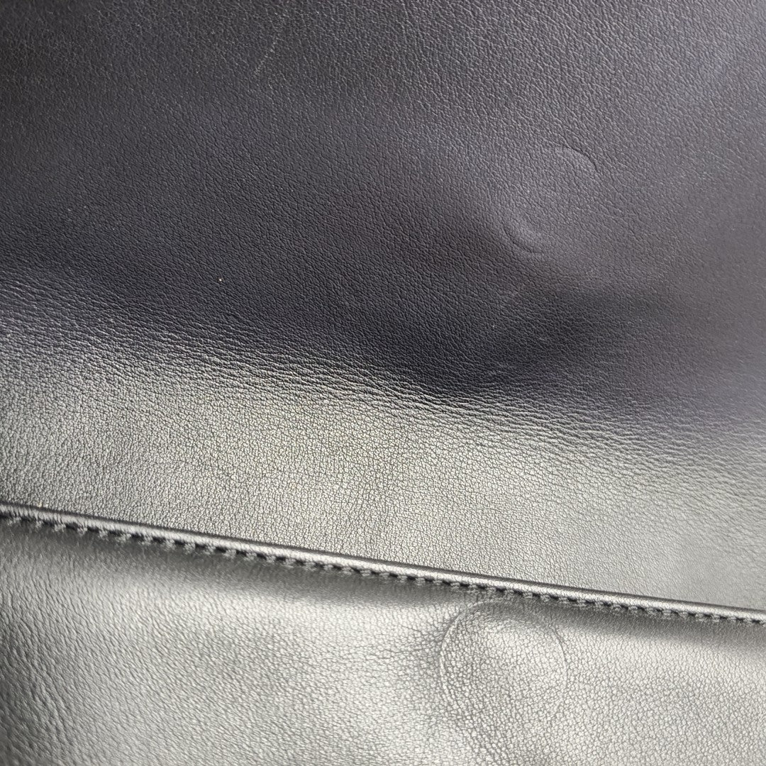 BOY CHANEL Medium Quilted Calfskin Black