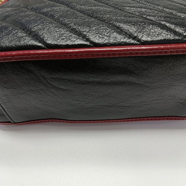 GG Marmont Mini Quilted Calfskin Black