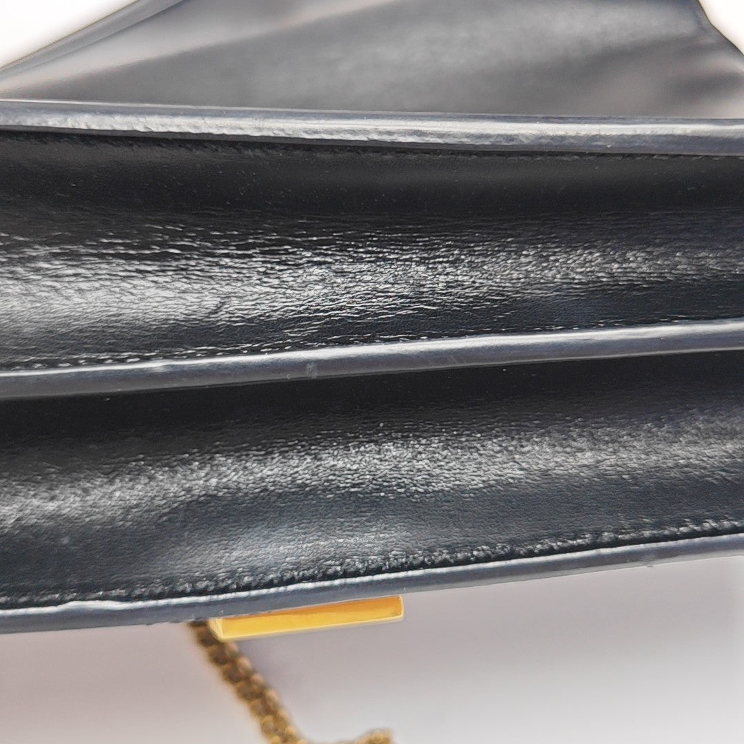CASSANDRA Calfskin Black