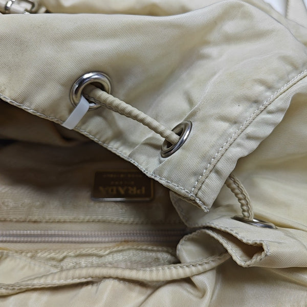 Re-Nylon Medium Nylon Beige