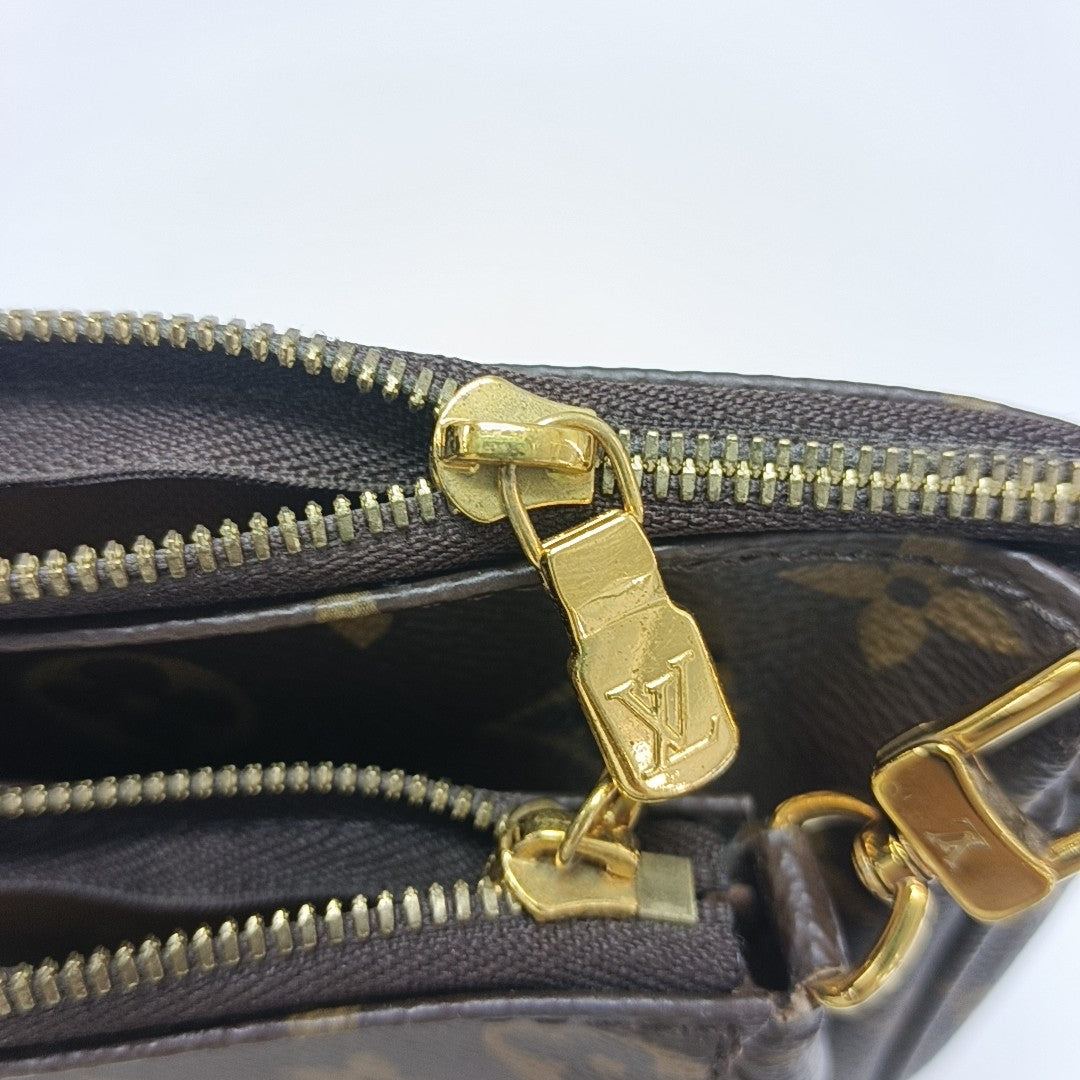 MULTI Monogram Coated Canvas Brown