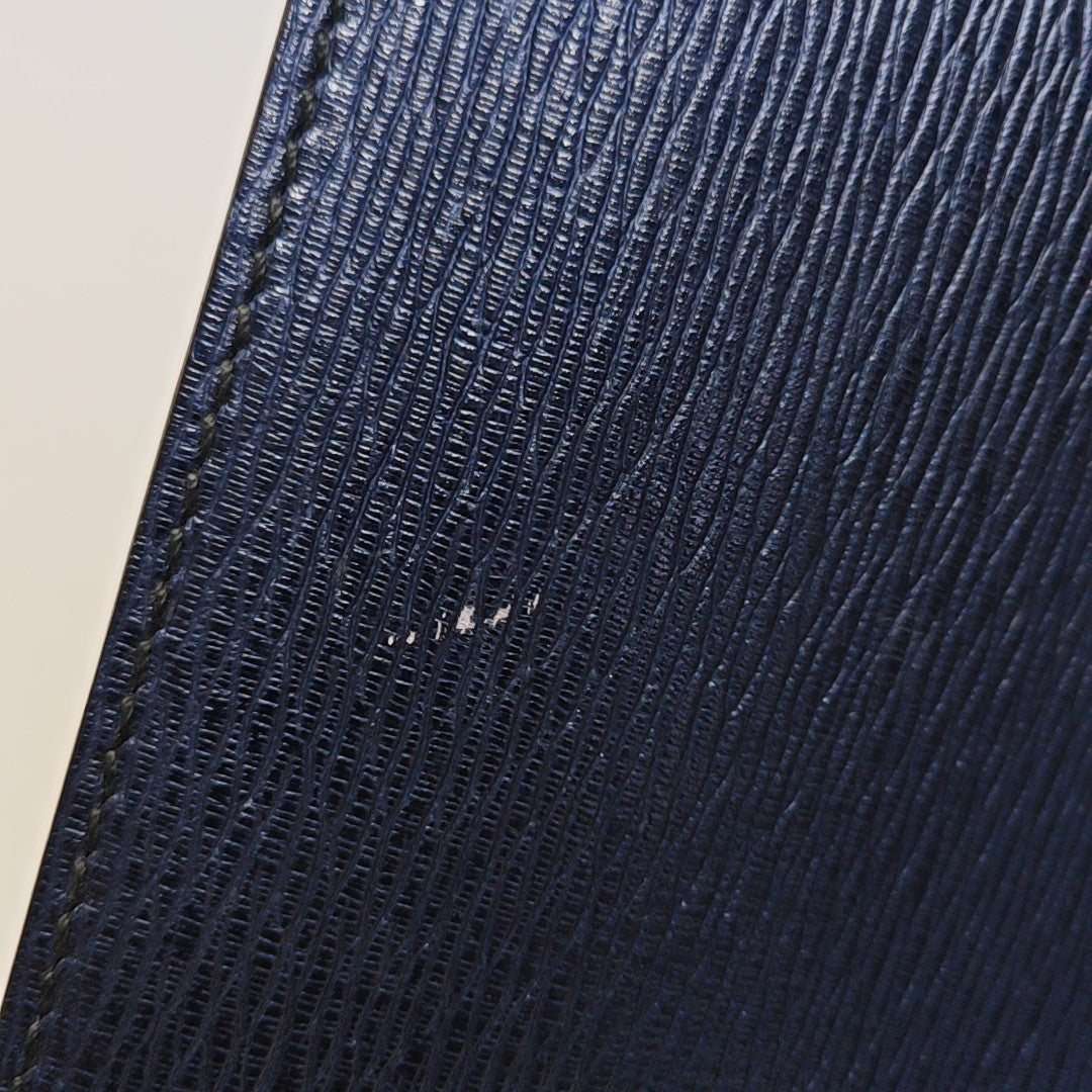Calfskin Clutch Blue