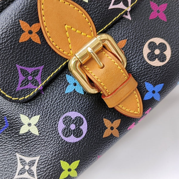 LV × TM ELIZA Monogram Coated Canvas Black